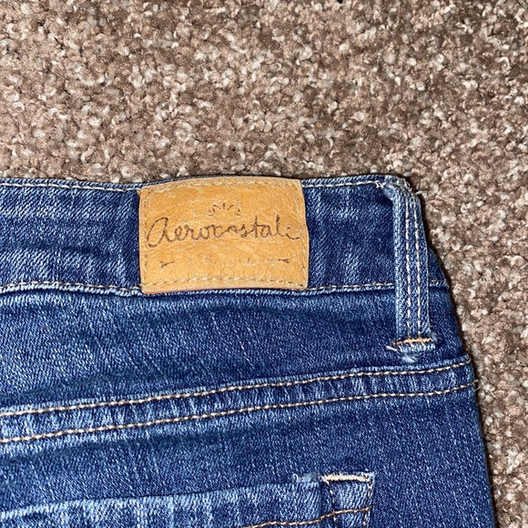 Aeropostale Ultra Skinny Blue Jeans - Picture 5 of 8